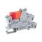 Embase avec relais H 15 mm 230 V AC - 2 RT - 2x8 A|Wago contact-WAG788-516