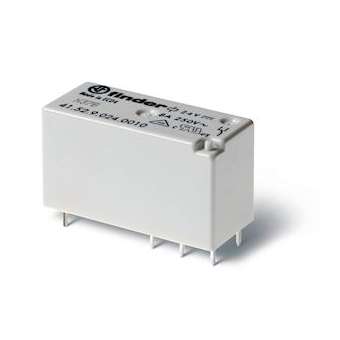 Relais circuit imprimé bas profil 2RT 8A 24V AC, AgNi|Finder-FID415280240000