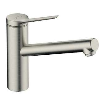 Mitigeur évier 150 1jet aspect acier|Hansgrohe-HA374802800