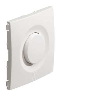 Kallysta enjoliveur pour variateur rotatif Blanc Névé|Hager-HAGWK790B