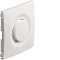Kallysta enjoliveur pour variateur rotatif Blanc Névé|Hager-HAGWK790B