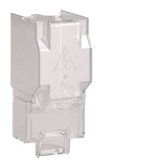 Capot cache borne 1PX4 pour HA966N|Hager-HAGHZ096