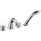 Set de finition 4 trous pour montage sur bord de baignoire chromé|Hansgrohe-HA310444000