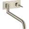 Mitigeur cuisine mural nickel brossé|Hansgrohe-HA338815820