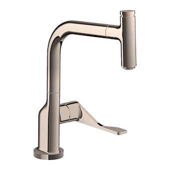 Mitigeur cuisine Select avec douchette extractible nickel poli|Hansgrohe-HA339861830