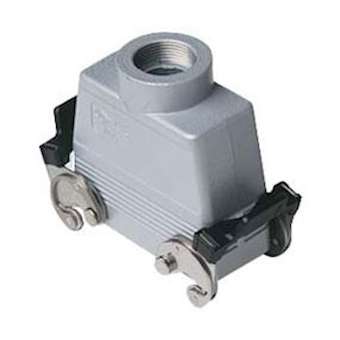 Capot haut profil 2 leviers PG29 sortie verticale sans joint gabarit 77.27|Ilme-IL1CAV16X29
