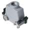 Capot haut profil 2 leviers PG29 sortie verticale sans joint gabarit 77.27|Ilme-IL1CAV16X29