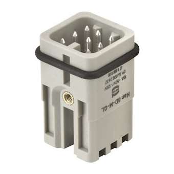 Han 8D-M Quick Lock 22 - 16 AWG|Harting-HRG09360082632
