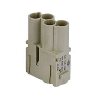 Insert mâle à sertir 4 pôles 40A 830V|Ilme-IL1CX04XM