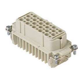 Insert femelle à sertir 40P+T 10A 250V gabarit 77.27|Ilme-IL1CDF40
