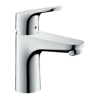 Mitigeur de lavabo 100 Eco C3 avec tirette et vidage chromé|Hansgrohe-HA331657000