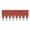 Jumper Along 1x8 red 16A|Harting-HRG09330009836