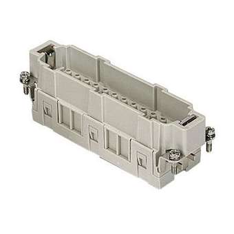 Insert mâle à sertir 24P+T 16A - 500V gabarit 104.27|Ilme-IL1CCEM24