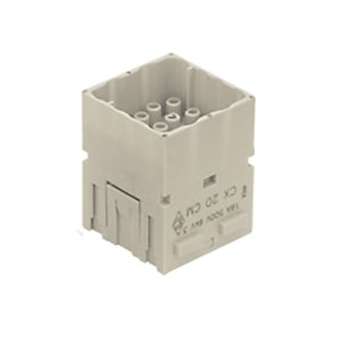 Insert mâle à sertir 20 pôles 16A - 500V|Ilme-IL1CX20CM