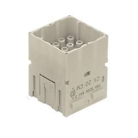 Insert mâle à sertir 20 pôles 16A - 500V|Ilme-IL1CX20CM