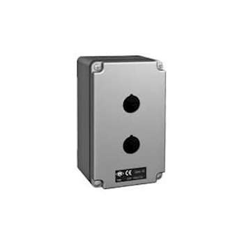Boîte aluminium 92x152x86 2 trous diam.22 avec 1 entrée de câble M25|Ilme-IL1A2M0915.02