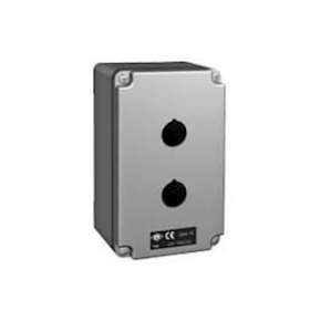 Boîte aluminium 92x152x86 2 trous diam.22 avec 1 entrée de câble M25|Ilme-IL1A2M0915.02