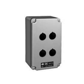 Boîte aluminium 92x152x86 4 trous diam.22 avec 1 entrée de câble M25|Ilme-IL1A2M0915.04