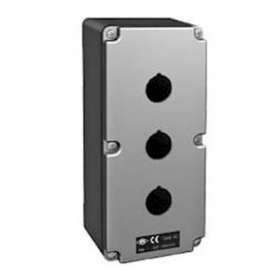 Boîte aluminium 92x205x86 3 trous diam.22 avec 1 entrée de câble M25|Ilme-IL1A2M0920.03