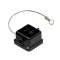 Couvercle plastique noir avec pivots et joint pour inserts femelles|Ilme-IL1CK03CN