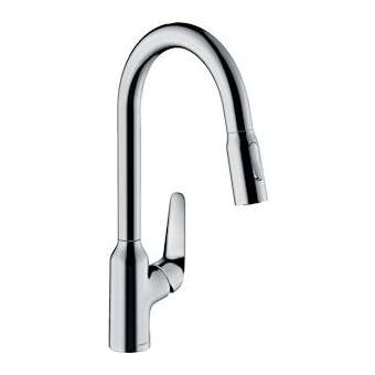 Mitigeur de cuisine 220, avec douchette extractible 2 jets, sBox chromé|Hansgrohe-HA371820000