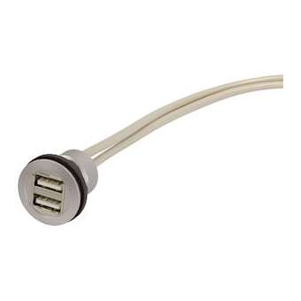 har-port 2x USB 2.0 A-A, 0,5m cable|Harting-HRG09454521950