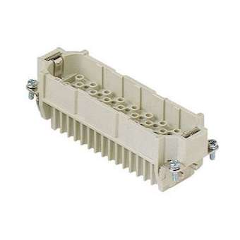Insert mâle à sertir 64P+T 10A 250V gabarit 104.27|Ilme-IL1CDM64