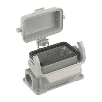 Han B Base SM LC 1 Lever Metal Cover M20|Harting-HRG19300102295