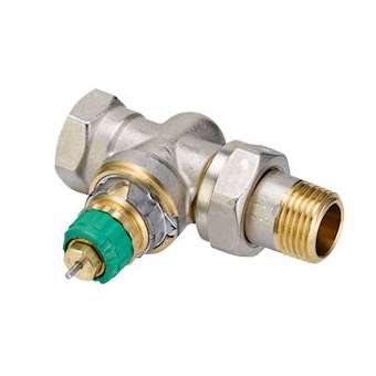 RA-DV robinet autoéquilbrant DN 15, droit NF, 1/2' plage 20 à 125l/h Dp max 0,6b|Danfoss-DFS013G7714