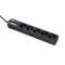 S5 Black Line II Parasurtenseur 5 Prises FR|Infosec communication-IN8S5BLACKLINEII