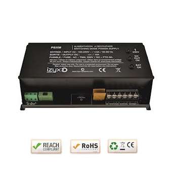 Module alimentation chargeur PSXM 7M 230V AC / 48V DC (55,2V) / 2,5A|-IZYPSXM-482.5