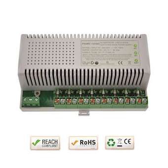 Module alimentation chargeur PSXM 10M 8 voies 230V AC / 12V DC (13,8V) / 5A|-IZYPSXMV-12058C