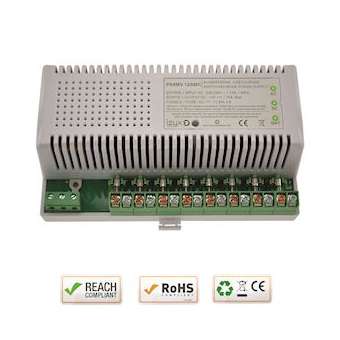 Module alimentation chargeur PSXM 10M 8 voies 230V AC / 12V DC (13,8V) / 8A|-IZYPSXMV-12088C