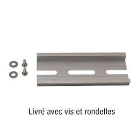 Rail DIN 80 mm pour boîtiers SBWP (avec vis de fixation)|-IZYDR80WPB
