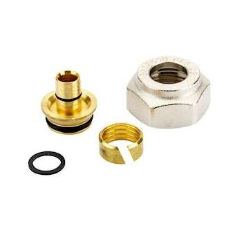 Raccord à visser femelle 3/4' pour tube multicouche 16 x 2|Danfoss-DFS013G4186