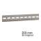 Rail DIN omega en acier 35 x 7,5 mm Longueur 0,2 m Trous oblongs 15 x 6,1 mm|-IZYDRS200