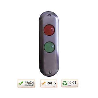 Platine de signalisation R/V 12/24V AC/DC IP 54|-IZYDSI100