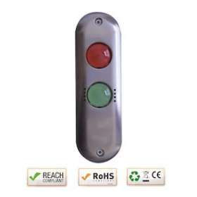 Platine de signalisation R/V Buzzer 12/24V AC/DC IP 54|-IZYDSI200
