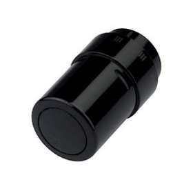 RAX, tête thermostatique noire RAL 9005 pour corps Danfoss RA|Danfoss-DFS013G6075