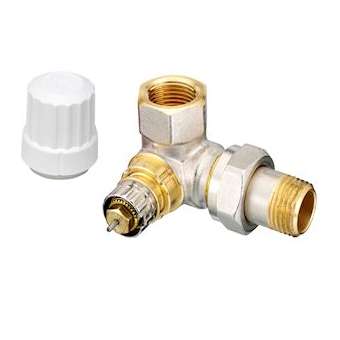 RA-IN 15 corps de robinet à Kv réglable, 1/2' angle à droite du radiateur|Danfoss-DFS013G6573