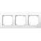 Merten M-Plan - plaque de finition - 3 postes - blanc polaire brillant|Schneider Electric-SCHMTN515319