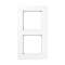 Cadre 2 postes, A 550 / Blanc|Jung france-IUNA5582BFWW