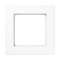 Cadre 1 poste, A FLOW 500 / Blanc|Jung france-IUNAF581BFWW