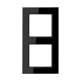 Cadre 2 postes, A 550 / Noir|Jung france-IUNA5582BFSW