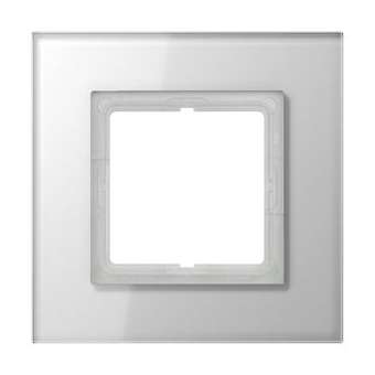 Cadre 1 poste / LS PLUS Verre Blanc|Jung france-IUNLSP981GLWW