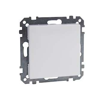 Merten M-Plan - obturateur - mécanisme+enjoliveur - blanc antimicrobien|Schneider Electric-SCHMTN391625