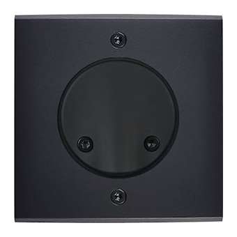 Façade CONFIDENCE LAITON NOIR MAT SIMPLE SC VIS|Modelec-MD8197-408