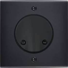 Façade CONFIDENCE LAITON NOIR MAT SIMPLE SC VIS|Modelec-MD8197-408