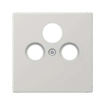 Enjoliveur pour prise TV-FM-SAT / LS 990 Gris clair|Jung france-IUNLS990SATLG
