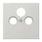 Enjoliveur pour prise TV-FM-SAT / LS 990 Gris clair|Jung france-IUNLS990SATLG